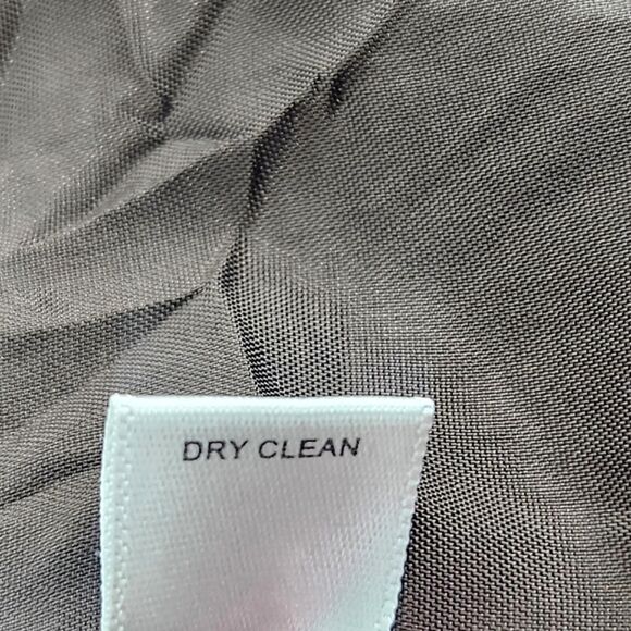 Ann Taylor Petites Blazer Suit Jacket 6P Brown Tweed Floral Trim 4 Pockets - Picture 9 of 9